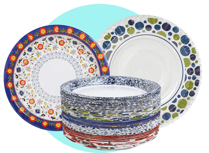 Paper crockery clearance